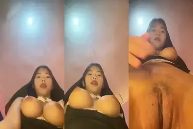 Abg Elva Cosplay toket Bulet POV Colmek